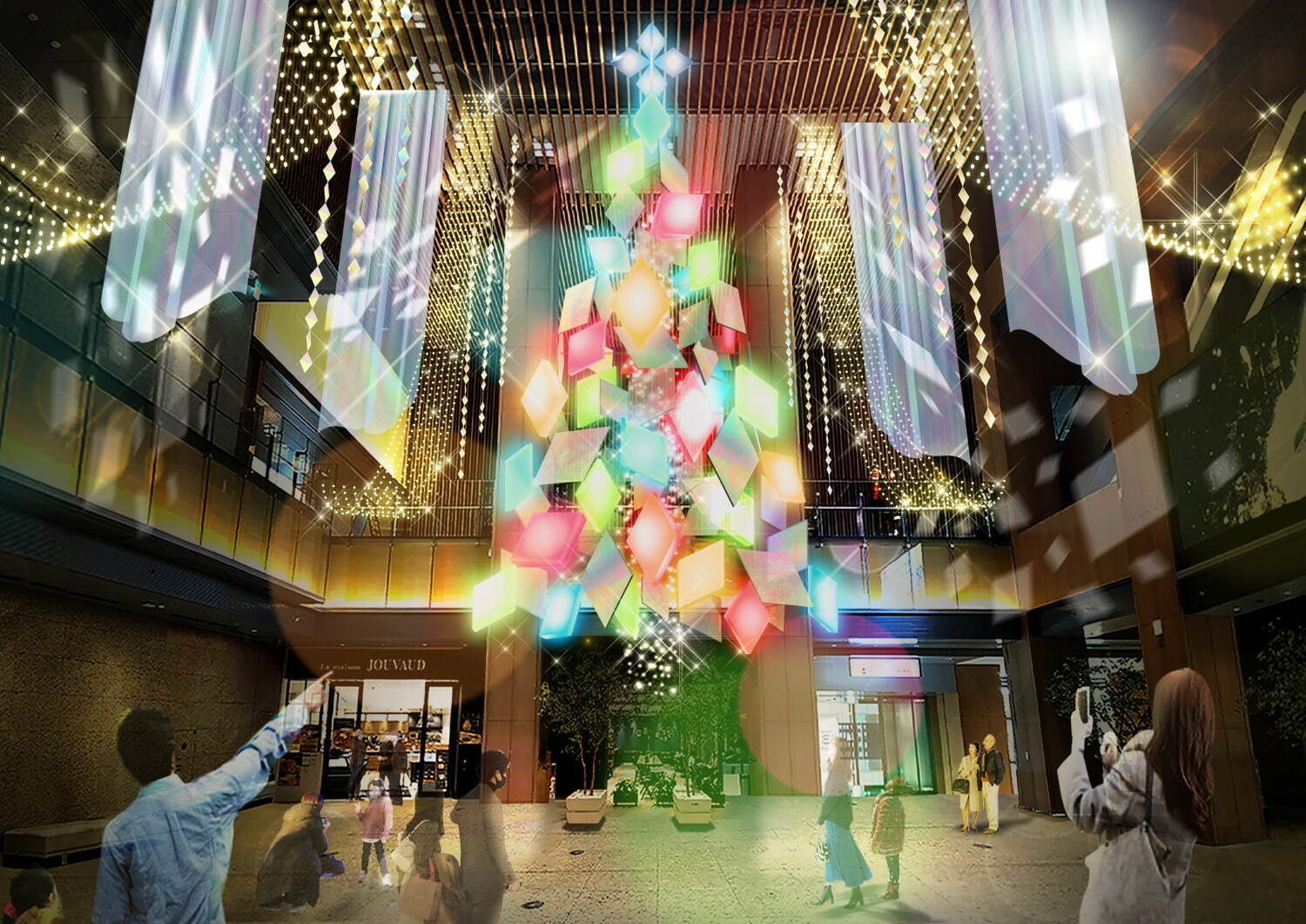 KITTE名古屋 シンク リンク クリスマス × シェイクシンク